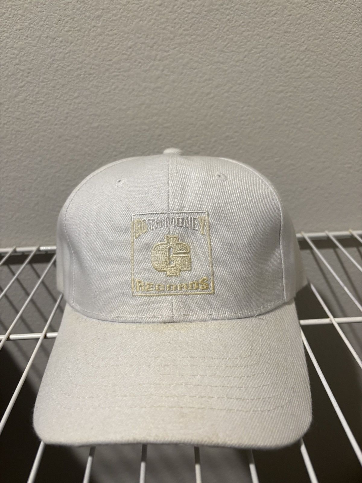 Goth Money Goth money hat white Size ONE SIZE - 1 Thumbnail