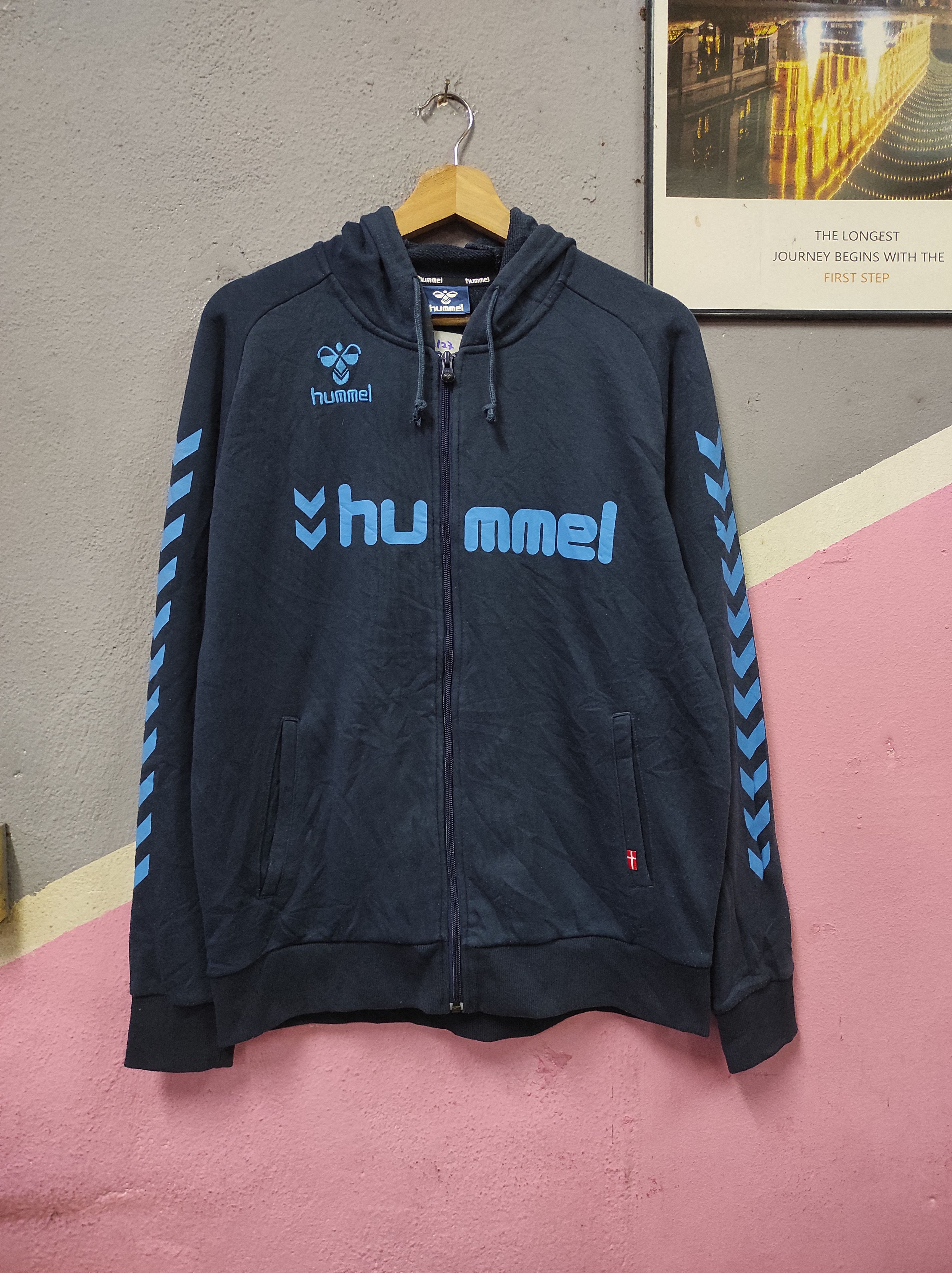 Hummel × Japanese Brand HUMMEL BIG LOGO HOODIE Size US L / EU 52-54 / 3 - 1 Thumbnail
