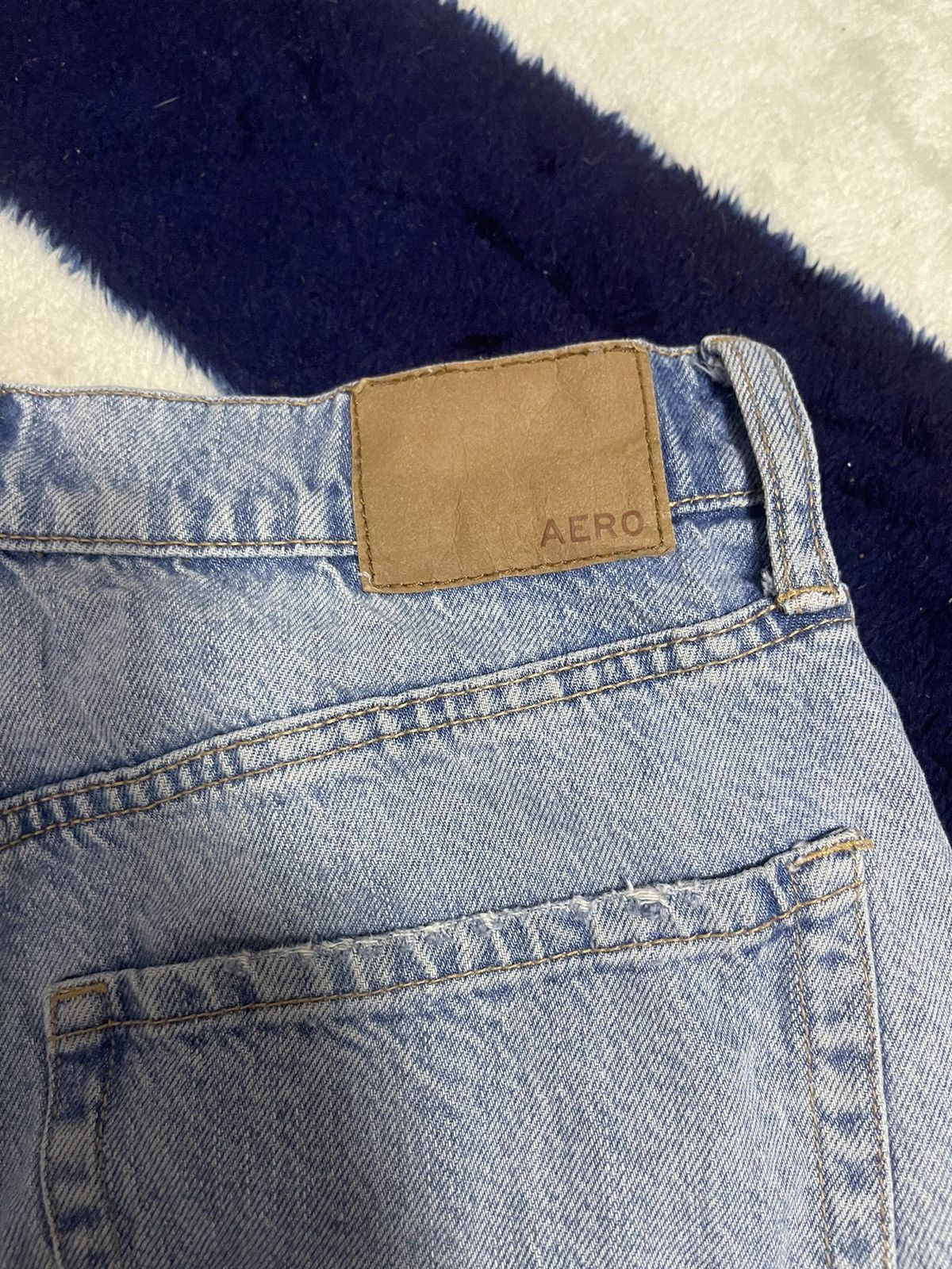 Aeropostale Aeropostale Distressed Jeans (14) Size 29" - 6 Thumbnail