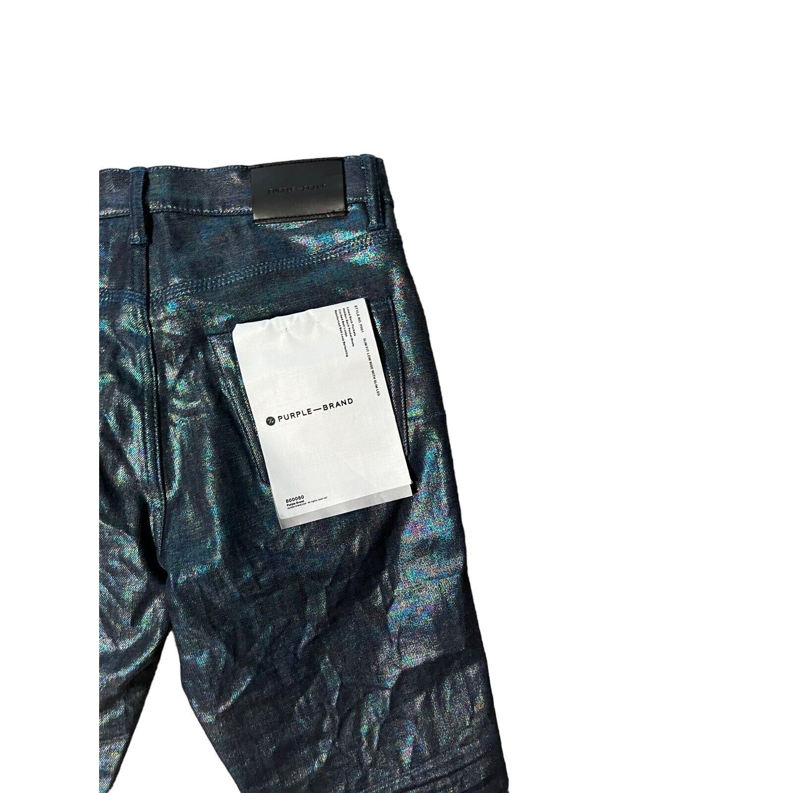 Purple × Purple Brand Purple Brand Jeans Mens Slim Fit Dark Blue Size 29/30 Size US 29 - 5 Thumbnail