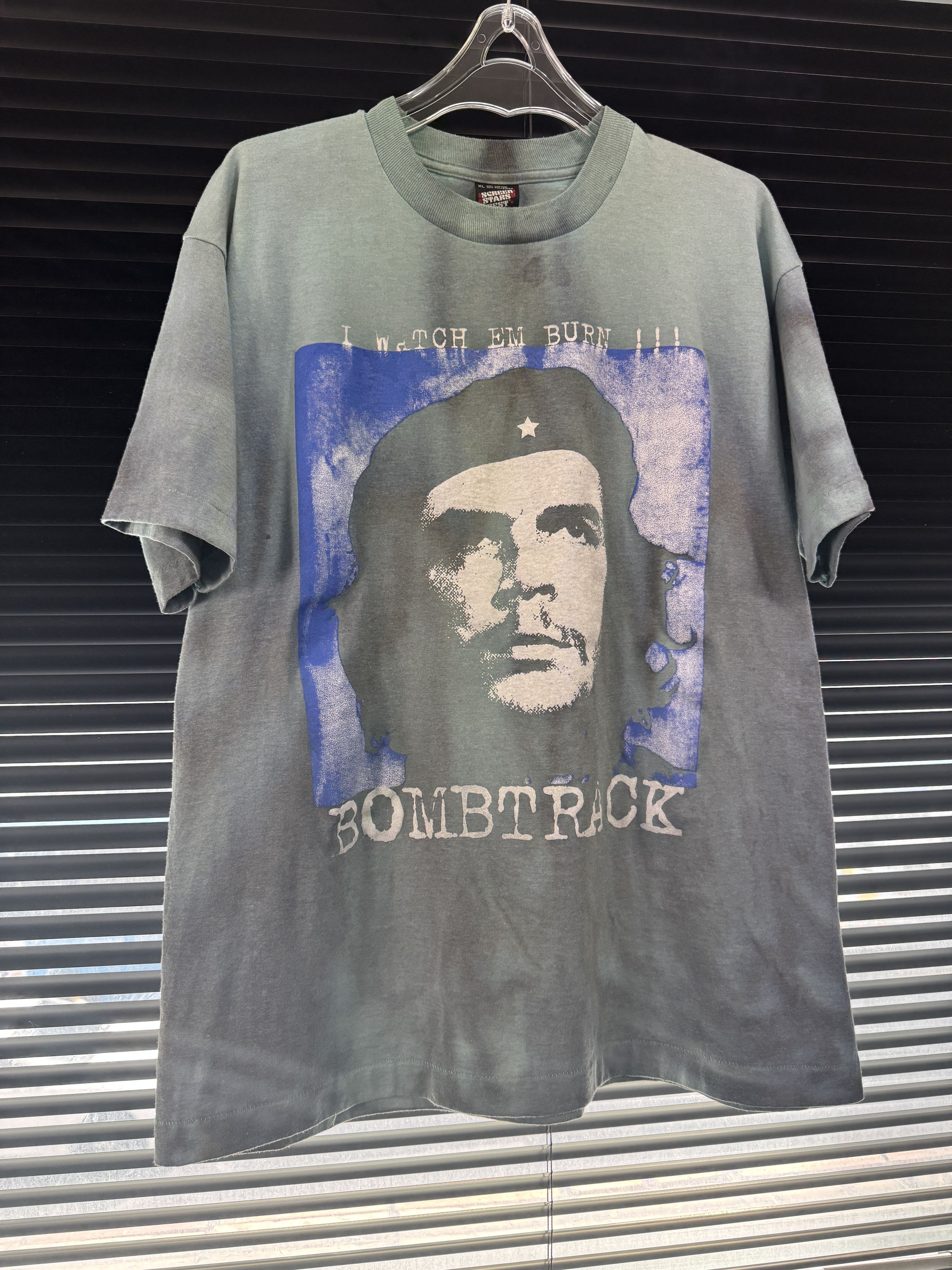 Band Tees Vintage 90s Rage Against The Machine "Bombtrack" Tee shirt Size US XL / EU 56 / 4 - 1 Thumbnail