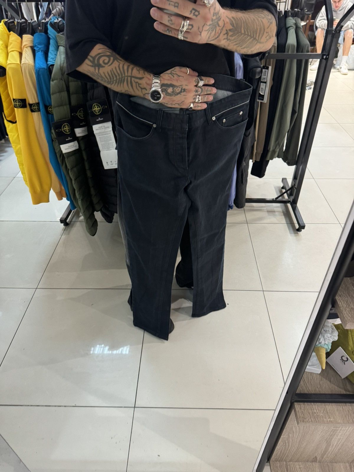 Balenciaga Balenciaga waxed black denim FW08 Size US 35 - 5 Thumbnail
