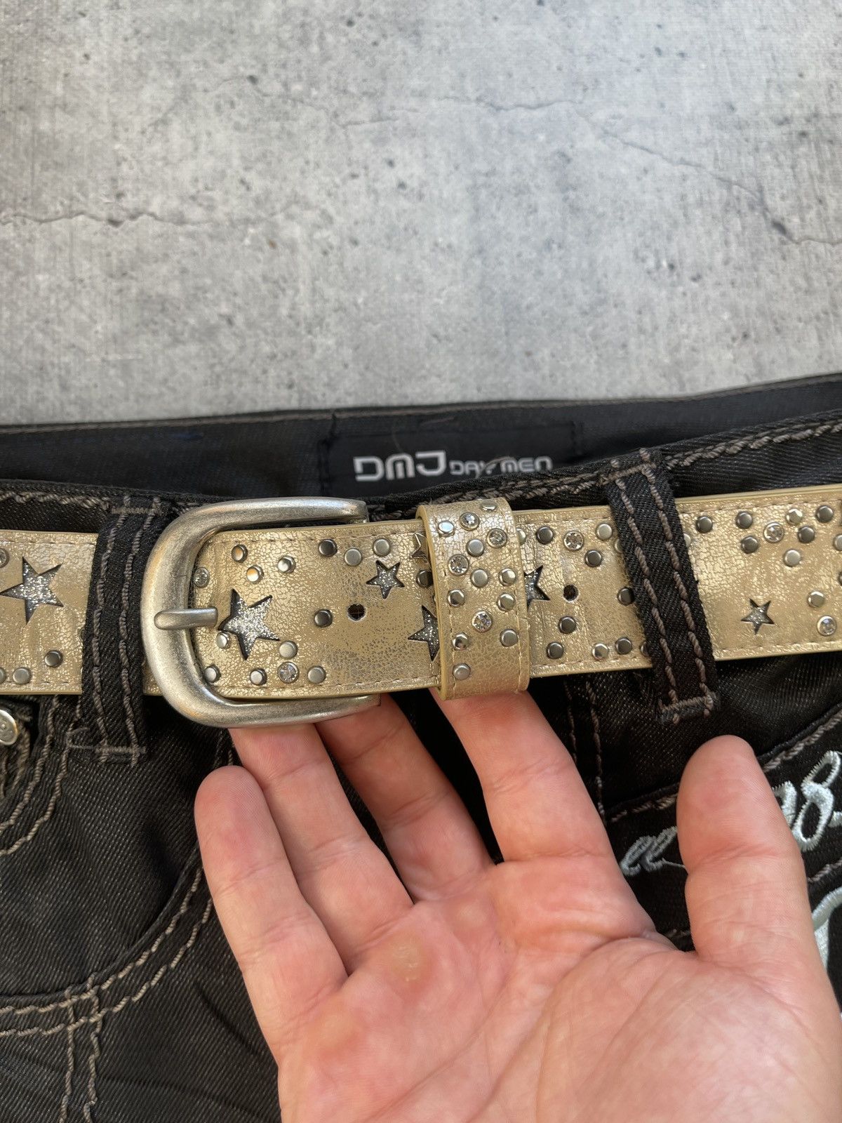 Hysteric Glamour Crazy Vintage Spiked Y2K Belt Size ONE SIZE - 6 Thumbnail