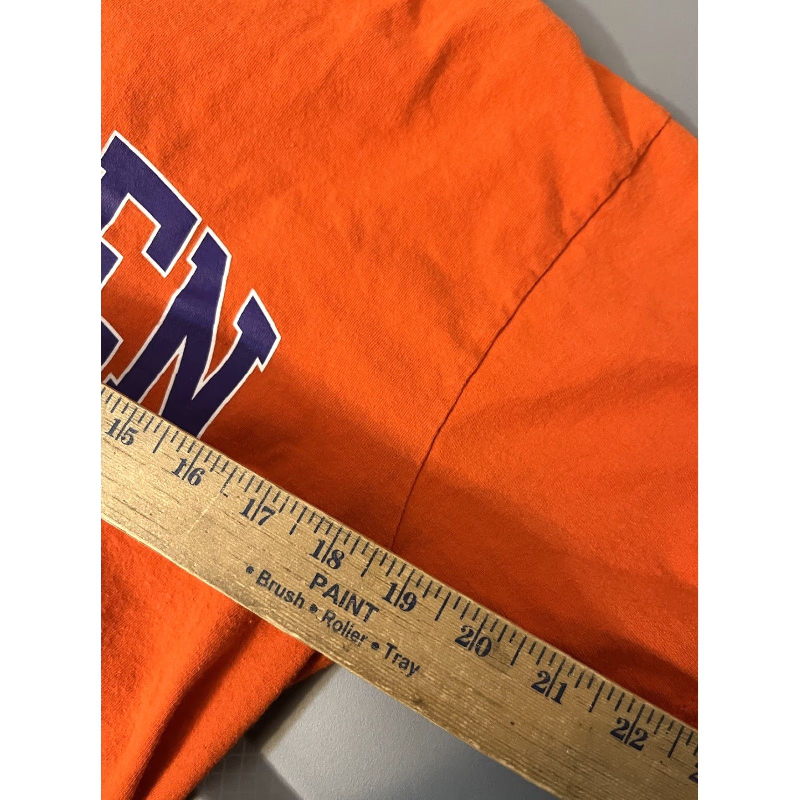 Champion Bergen College T-Shirt Men’s M Orange Bulldogs Champion Short Sleeve Crew Neck Graphic Tee Sports Logo May be Vintage Boys Mens Girls Size US M / EU 48-50 / 2 - 5 Thumbnail