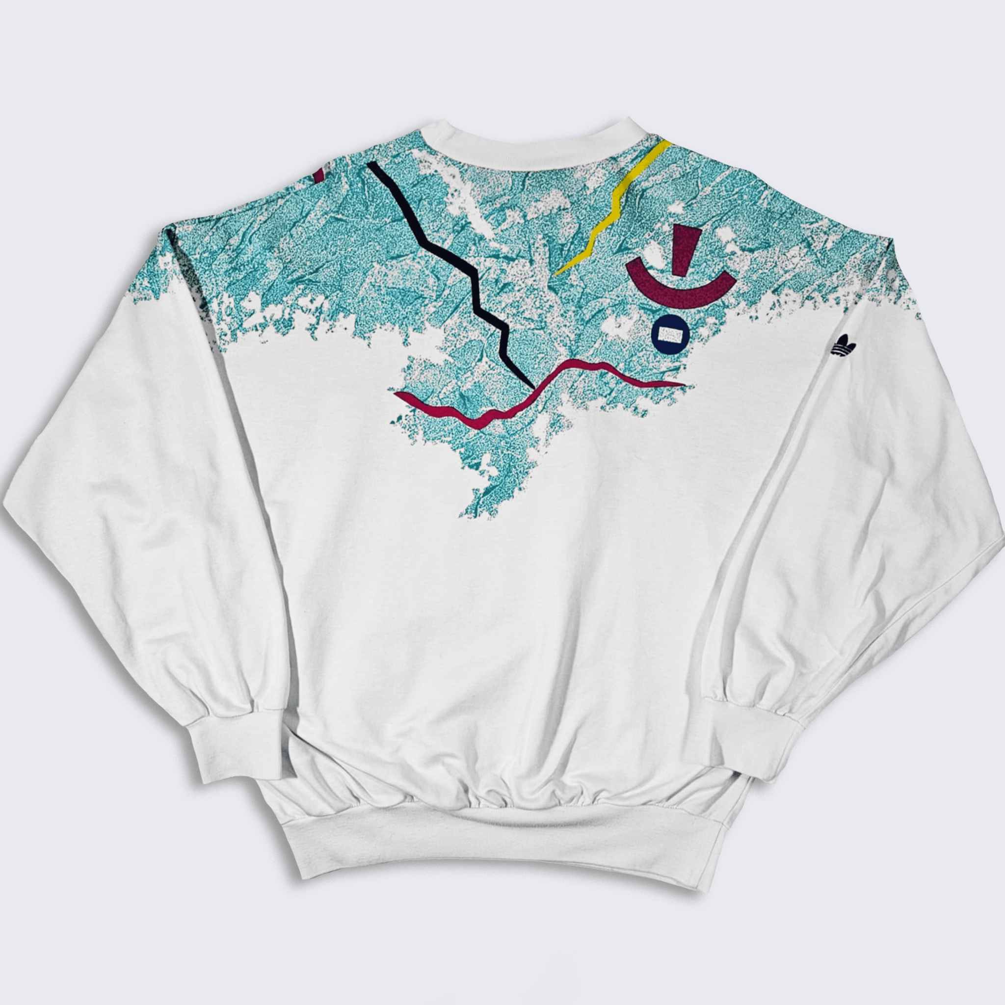 Adidas × Vintage Adidas Vintage 90s Stefan Edberg Sweden Tennis Sweatshirt Size US M / EU 48-50 / 2 - 2 Thumbnail