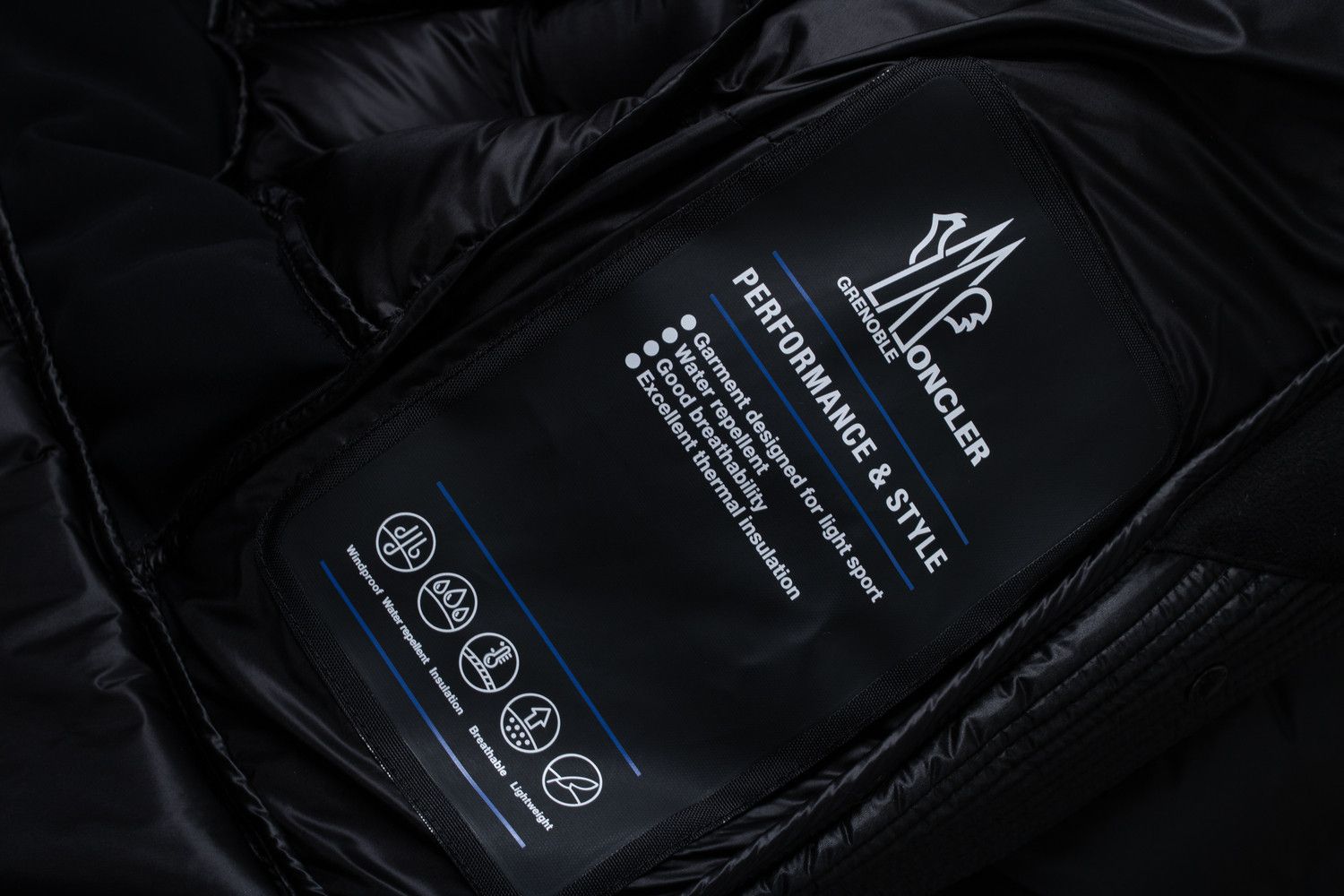 Moncler Moncler, Grenoble Armotech jacket in black Size M / US 6-8 / IT 42-44 - 9 Thumbnail