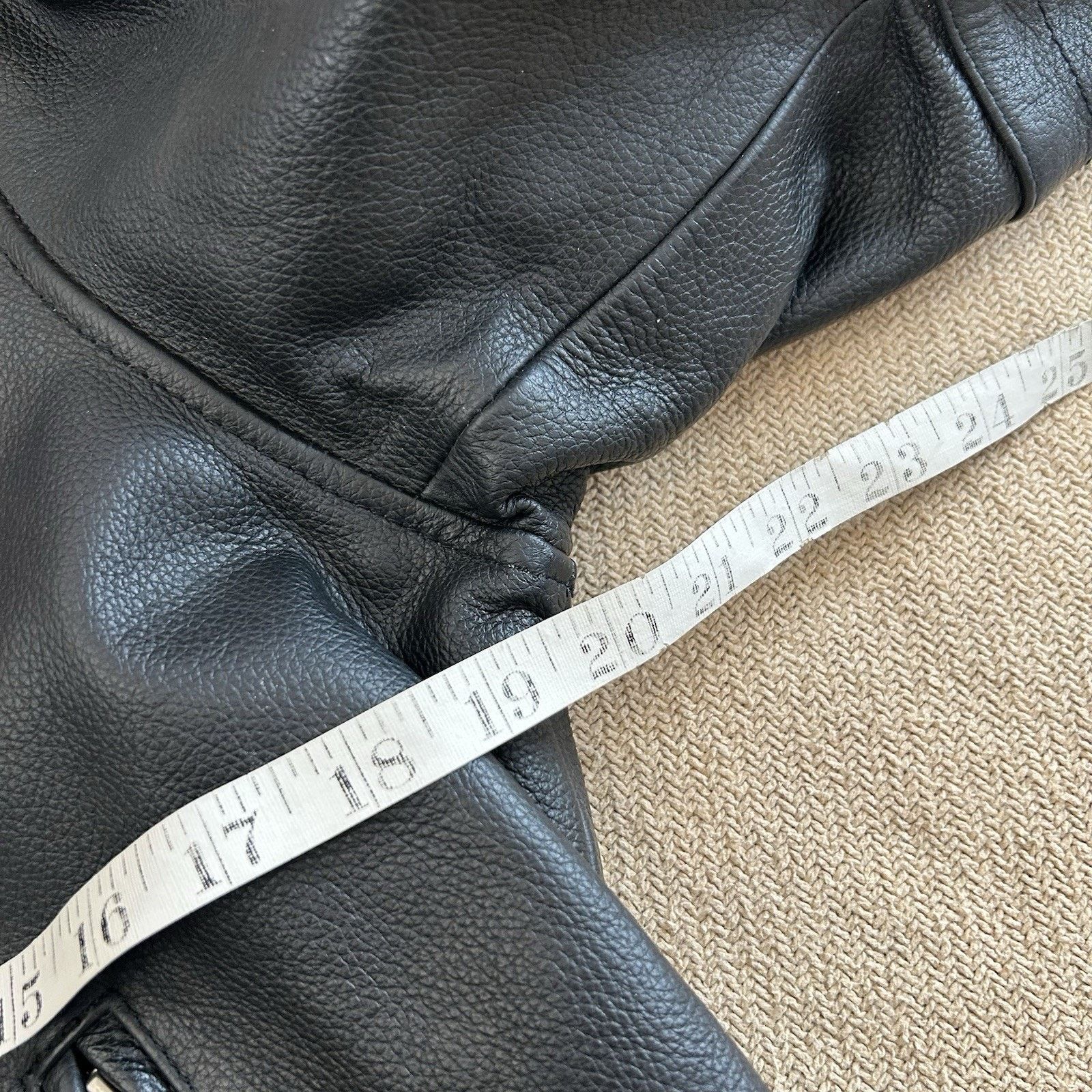 FirstGear × Vintage Leather Motorcycle Cropped Riding Jacket With Liner Size XL / US 12-14 / IT 48-50 - 7 Thumbnail
