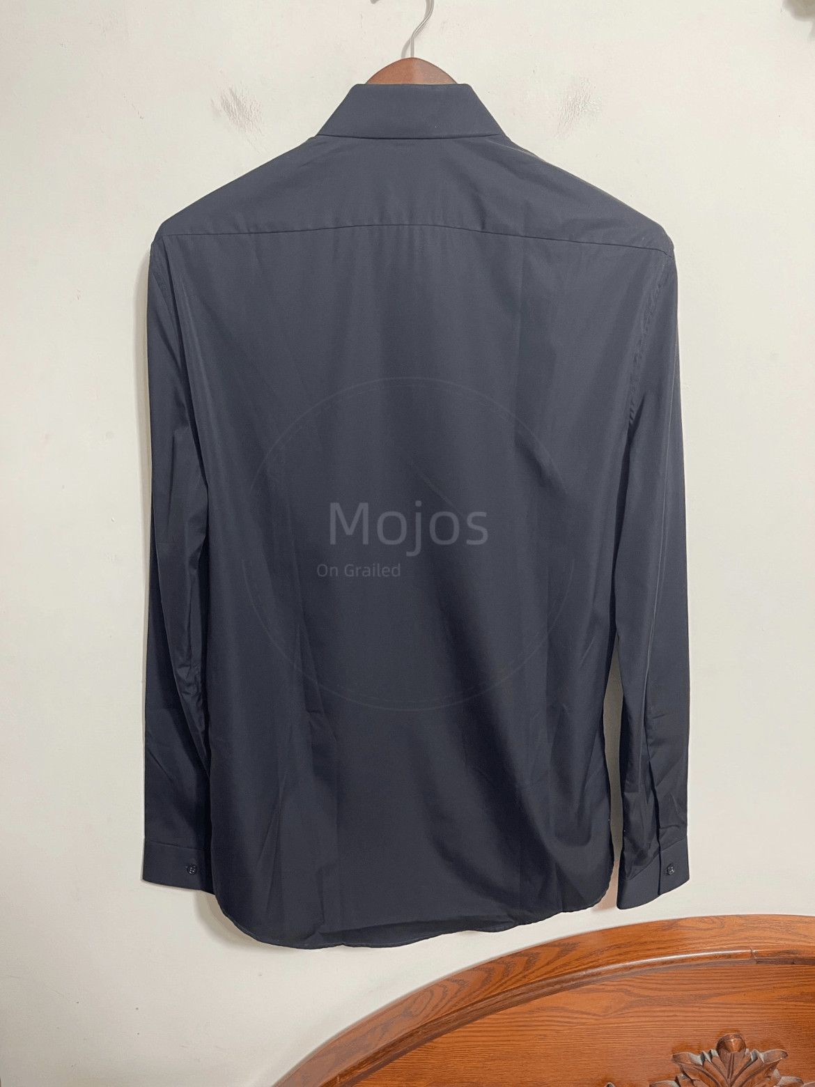 Balenciaga Sz 41 Balenciaga Plain Shirt Jacket-2508 Size US L / EU 52-54 / 3 - 2 Thumbnail
