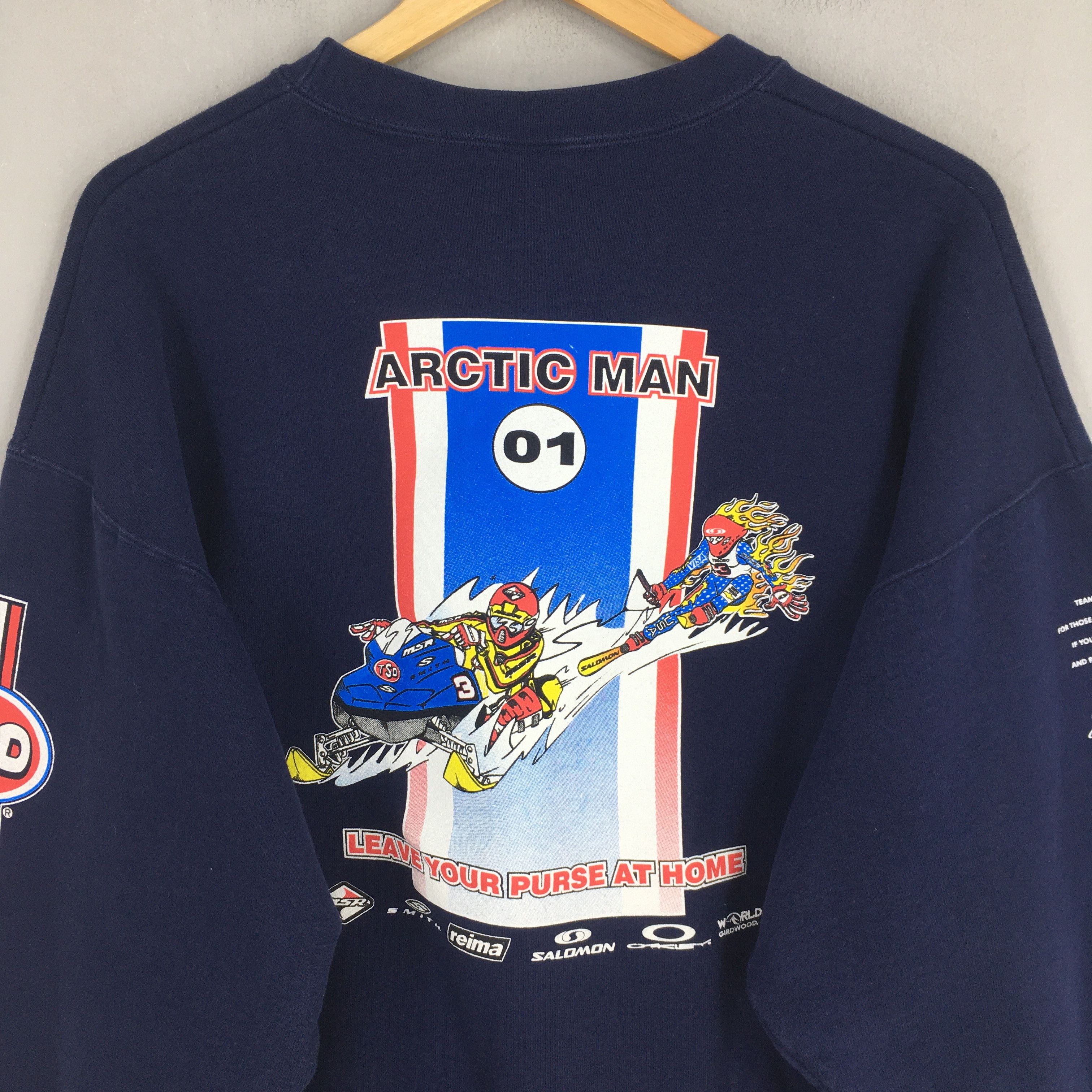Vintage Vintage Team Snake Design TSD Snowmobile Sweatshirt XLarge Size US XL / EU 56 / 4 - 9 Thumbnail