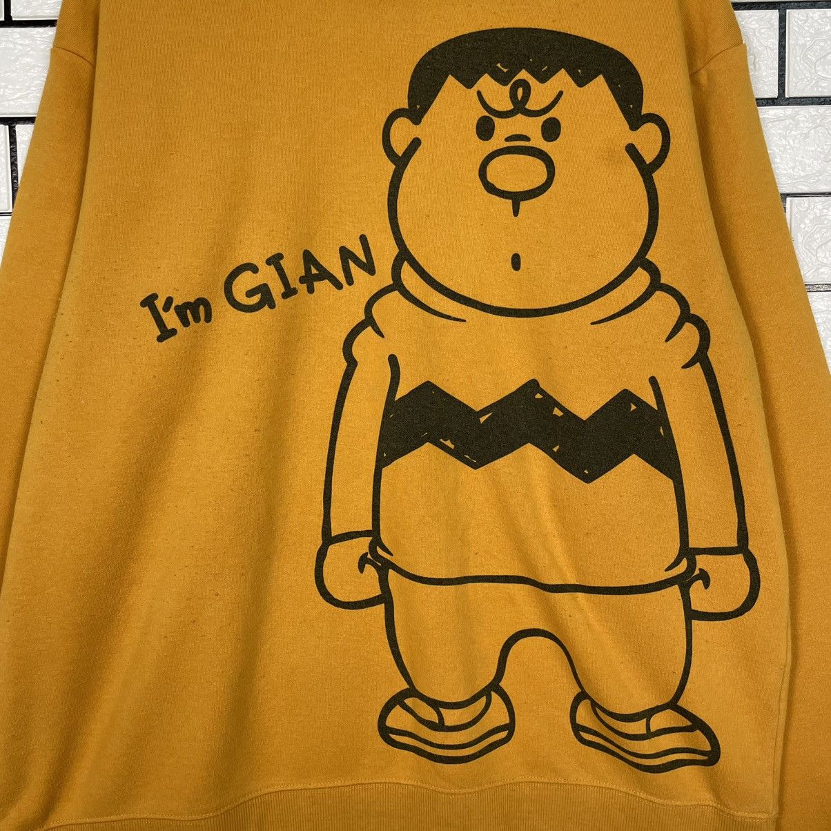 Japanese Brand Doreamon Gian Big Print Sweatshirt Size US L / EU 52-54 / 3 - 10 Thumbnail