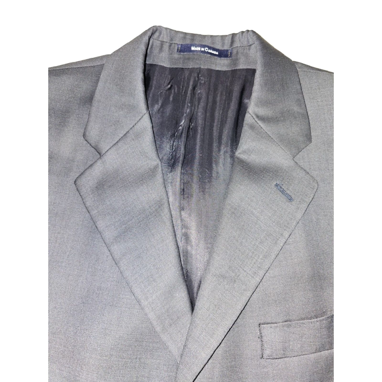 Ralph Lauren Lauren Ralph Lauren Signature Blazer Mens 41R Blue Wool & Cashmere Classic Size 42R - 3 Thumbnail