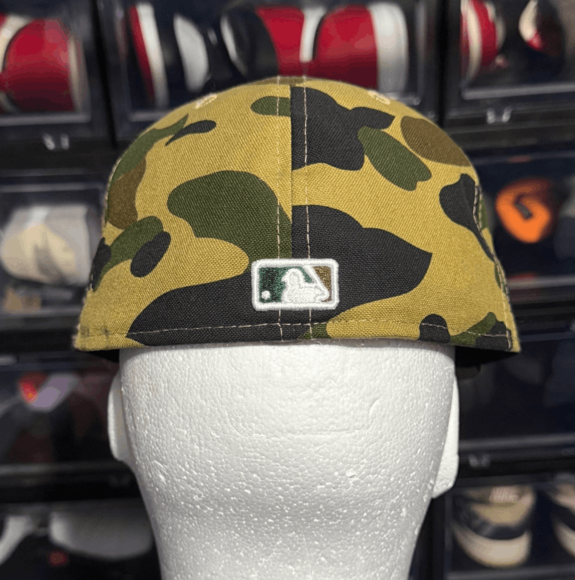 BAPE x MLB New Era 59Fifty Fitted Cap Angels Green 7 1/2