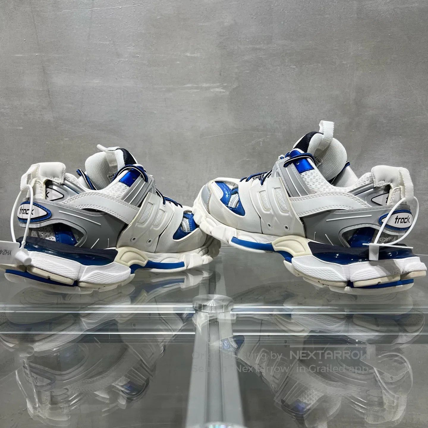 Balenciaga Balenciaga Track White Blue shoes Size US 6 / EU 39 - 5 Thumbnail