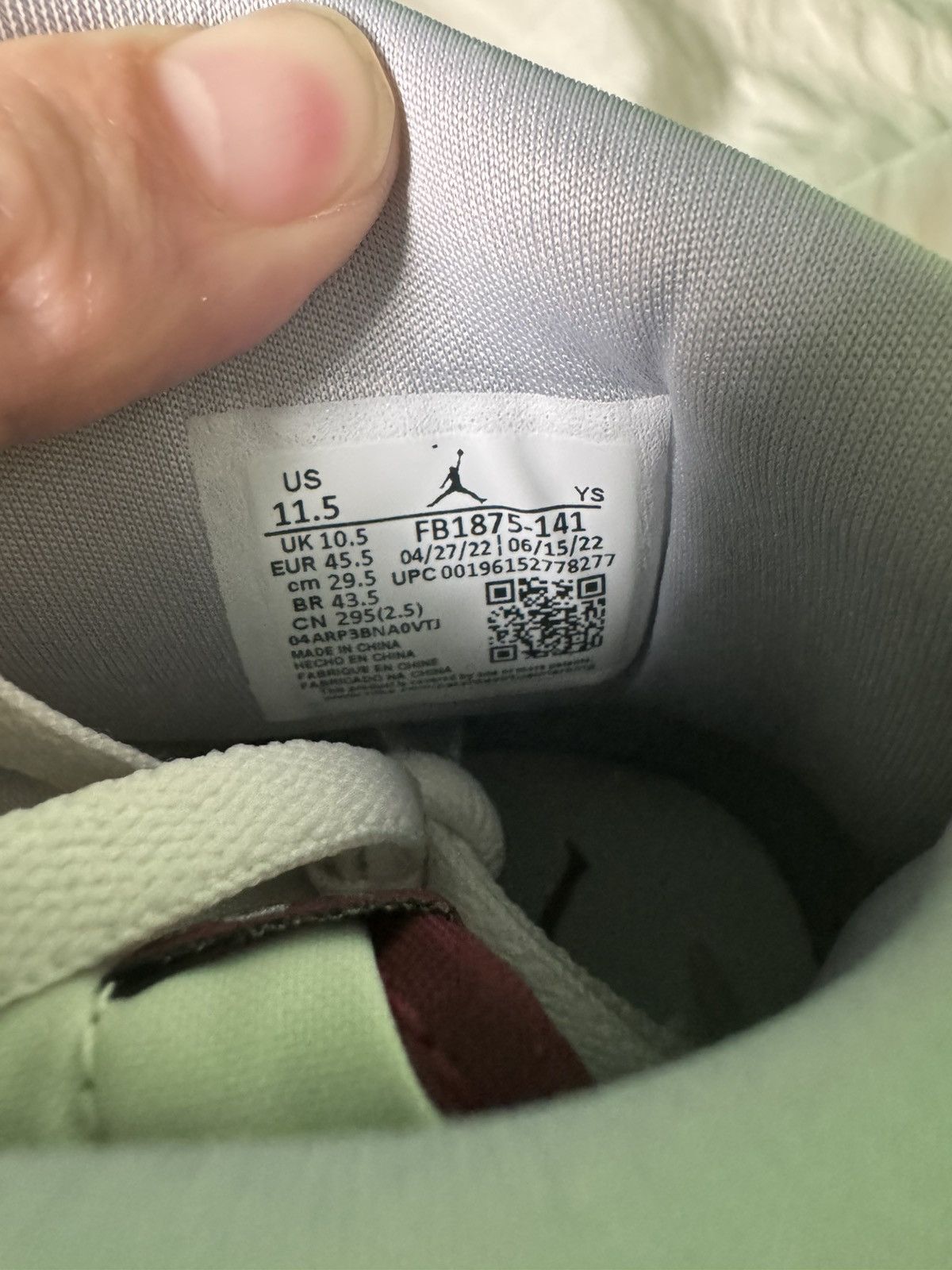 Jordan Brand Jordan legacy 312 exploration unit 2022 Size US 11.5 / EU 44-45 - 8 Thumbnail