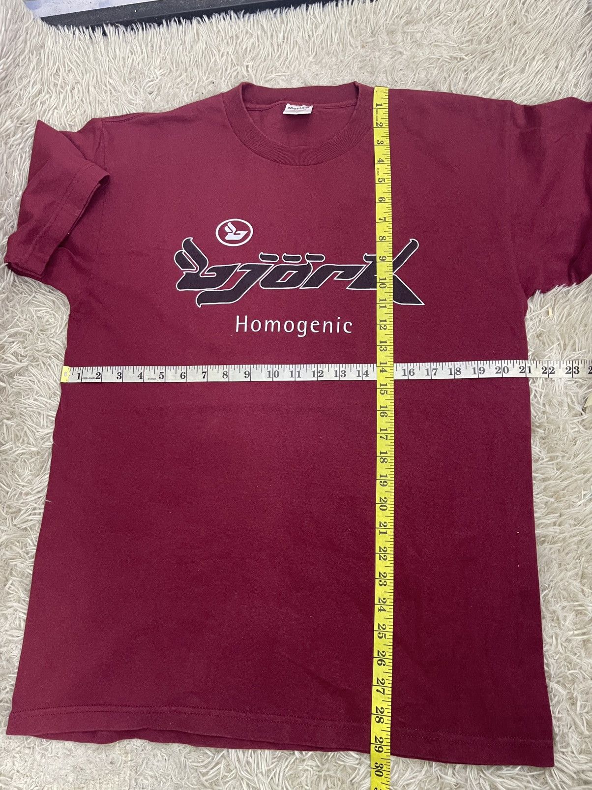 Band Tees Original Vintage Bjork Homogenic 1997 Promo Album Shirt Tee Size US L / EU 52-54 / 3 - 14 Thumbnail
