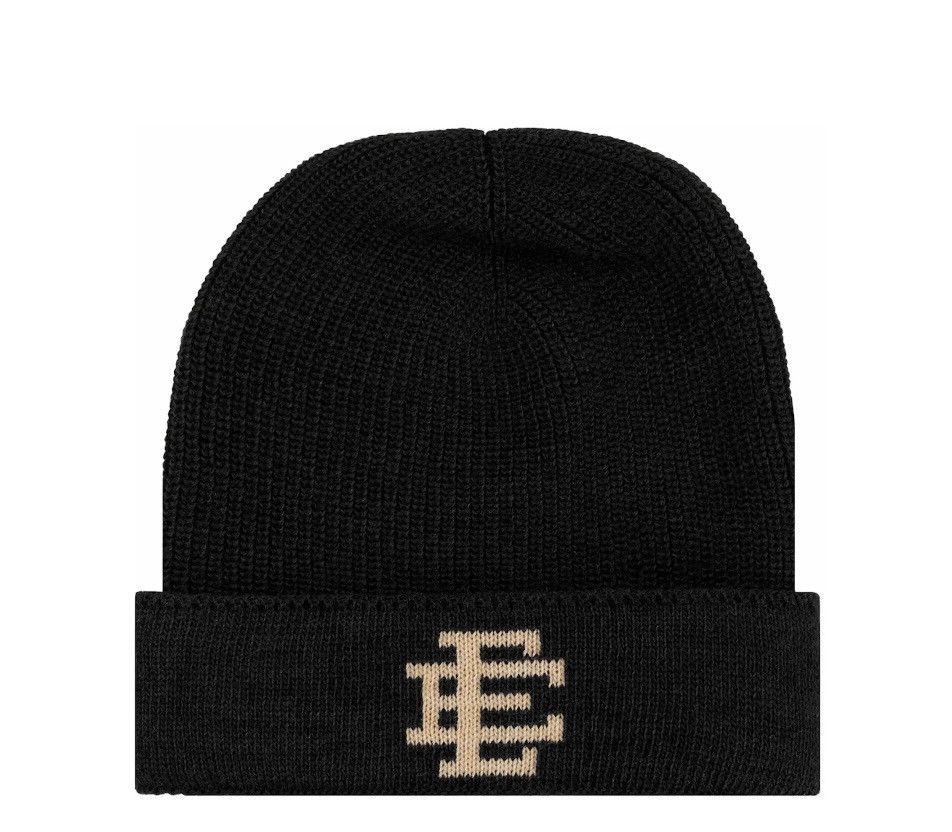 image of Eric Emanuel New Eric Emmanuel Ee Beanie Black/ivory Ss24, Men's