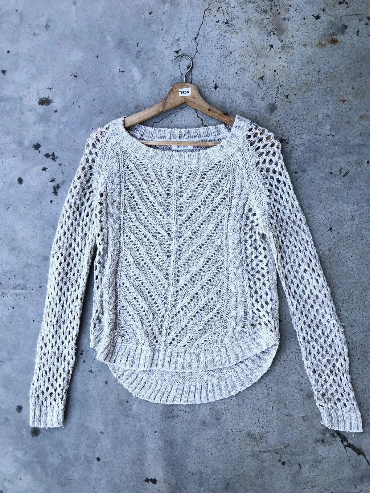 Aran Isles Knitwear Very Rare Knitting Jumper/Netting Pattern Size US XS / EU 42 / 0 - 1 Thumbnail