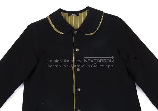 Other Comme Des Garcons size F Green retro striped round neck co Size S / US 4 / IT 40 - 6 Thumbnail