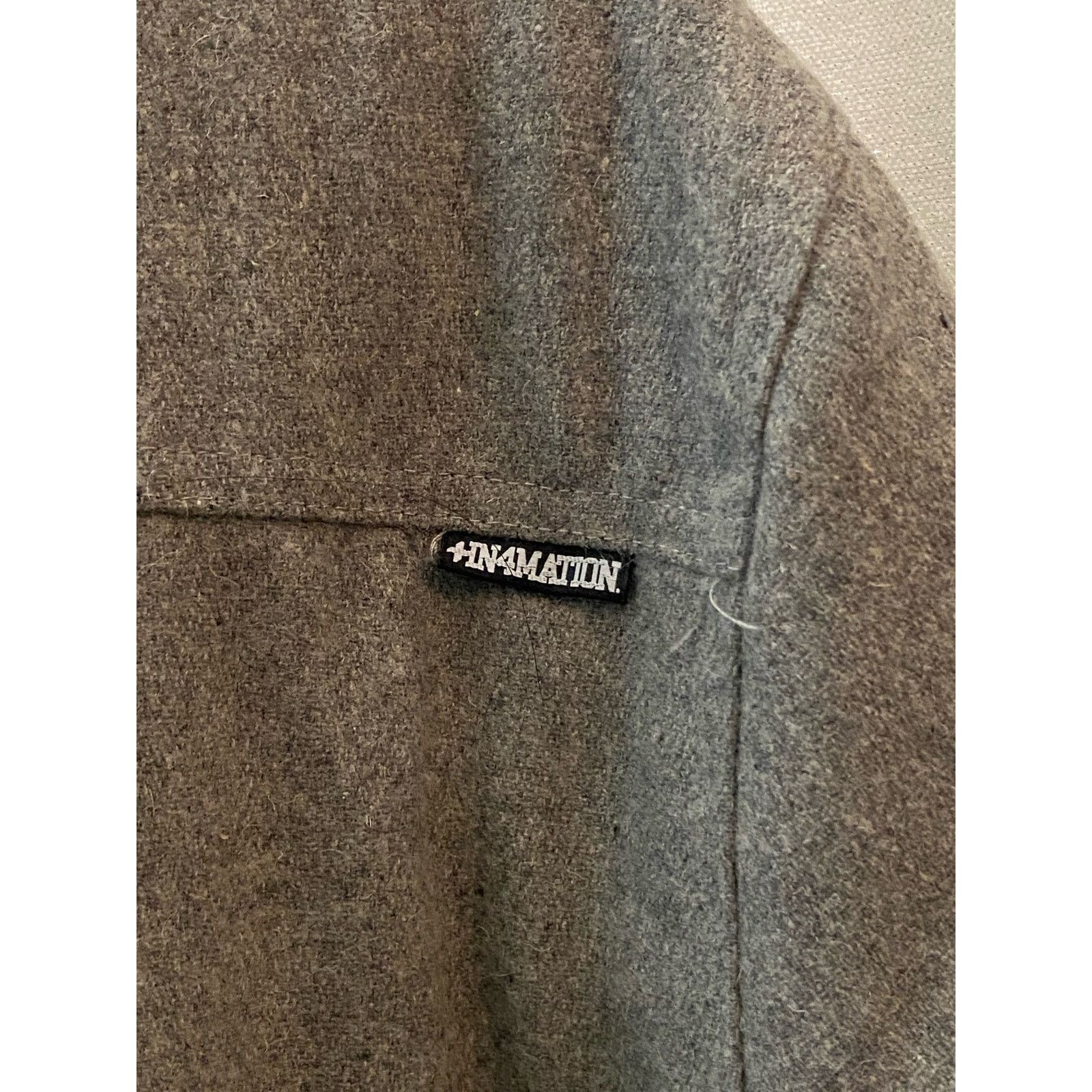 IN4MATION vtg IN4MATION Wool Shirt Jacket m large Size US L / EU 52-54 / 3 - 11 Thumbnail