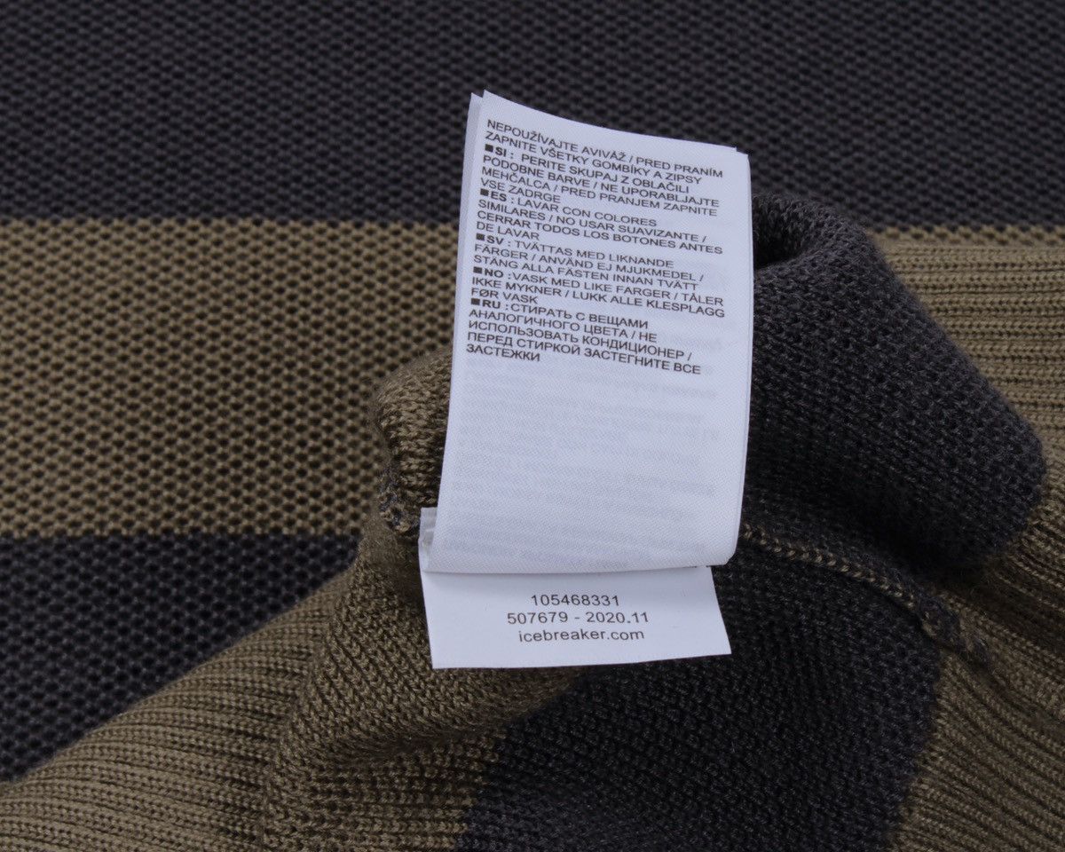 Icebreaker ICEBREAKER Merino Lyocell Striped Knitted Sweater Sweatshirt Size US M / EU 48-50 / 2 - 11 Thumbnail