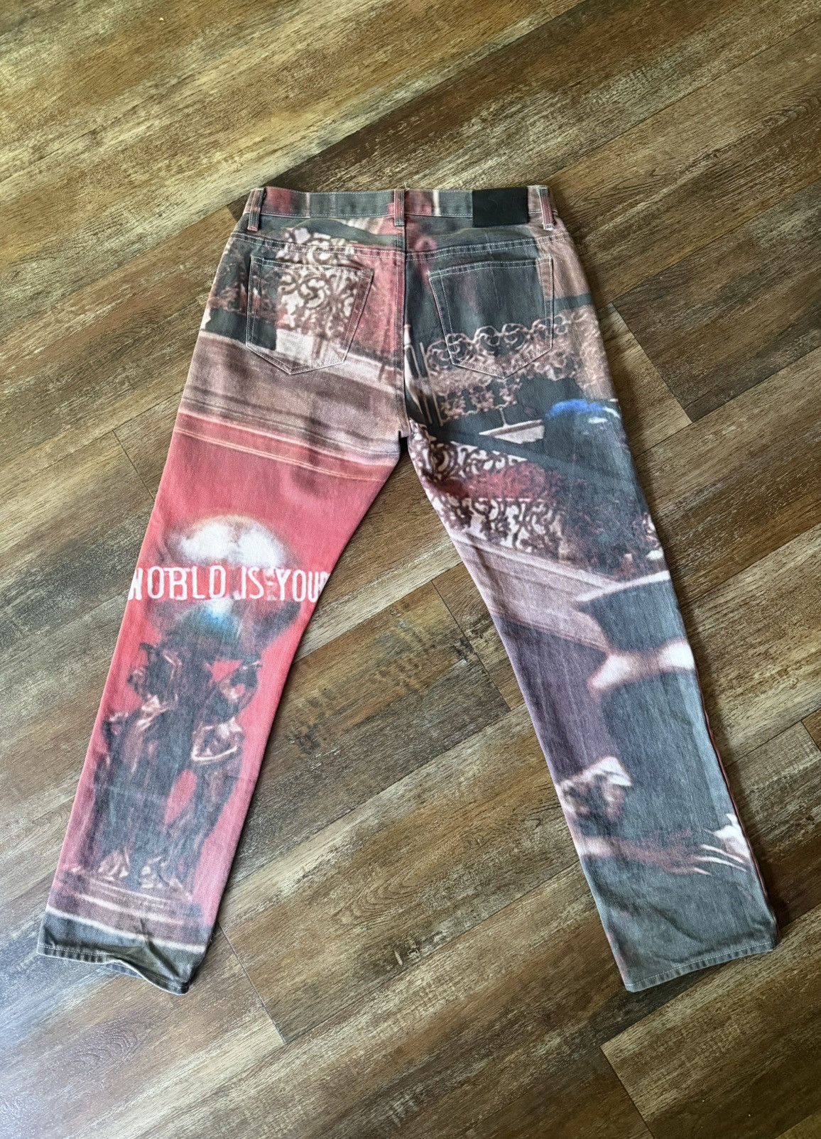 Supreme Supreme Scarface Denim The World Is Yours Size US 32 / EU 48 - 2 Thumbnail
