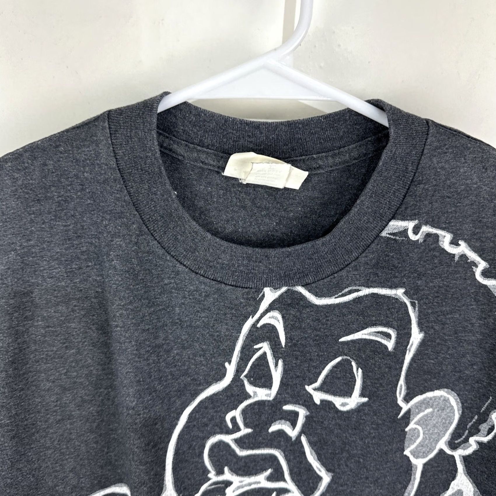 Fubu VINTAGE FUBU Shirt XL Fat Albert Graphic Made in USA Gray Logo Platinum Hip Hop 90s Mens Size US XL / EU 56 / 4 - 5 Thumbnail