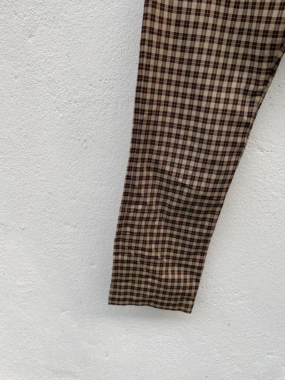 Comme des Garcons × Comme des Garcons Homme × Comme des Garcons Homme Plus Vintage Comme Des Garcons Homme Plus Checked Pants Size US 32 / EU 48 - 5 Thumbnail
