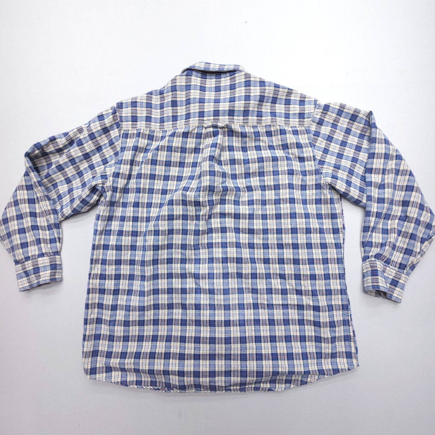 Vintage Woolrich Heavyweight Plaid Button-Up Long Sleeve Shirt Mens Large Outdoor Casual Size US L / EU 52-54 / 3 - 2 Thumbnail