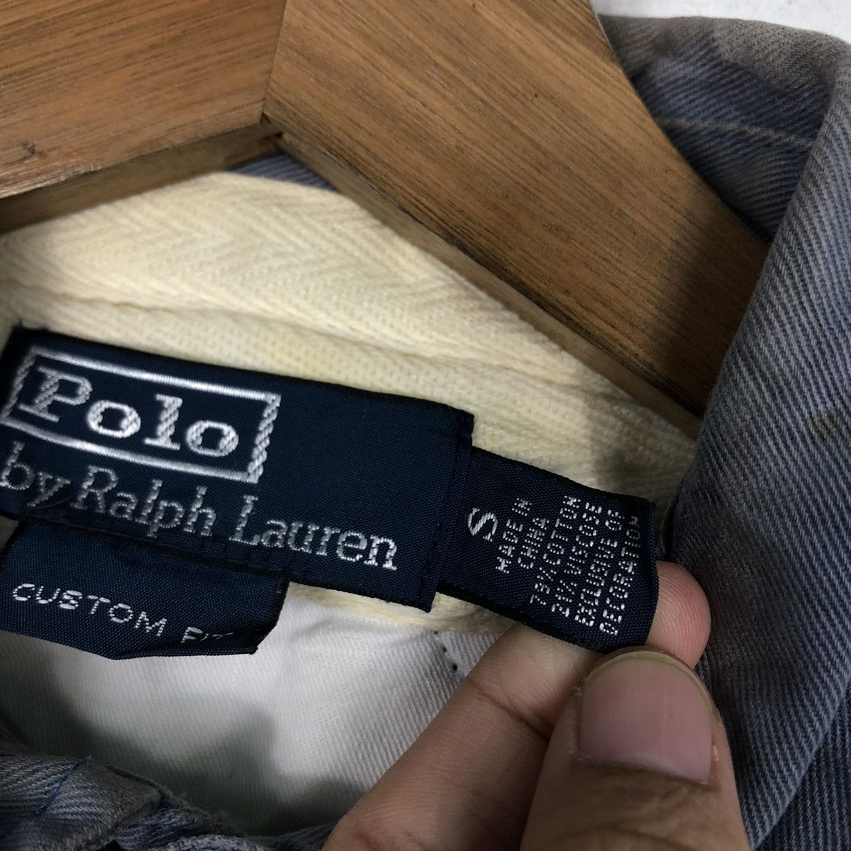 Polo Ralph Lauren 📌Vintage Collar Polo Rugby Polo Ralph Lauren Big Logo Size US S / EU 44-46 / 1 - 16 Thumbnail