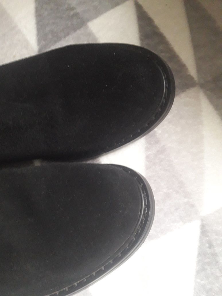 Gucci Gucci Velour Leather Boots Size US 7 / IT 37 - 5 Thumbnail