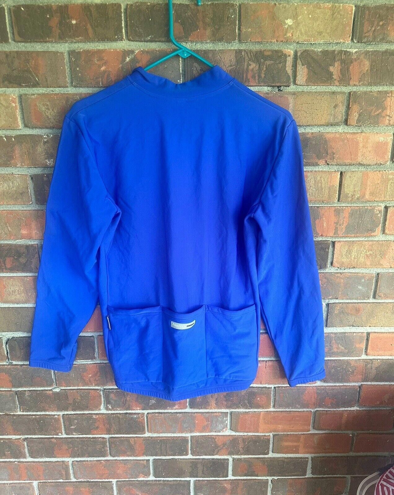 Designer Women's Nalini Base Cycling Jacket Large Blue Size ONE SIZE - 4 Thumbnail