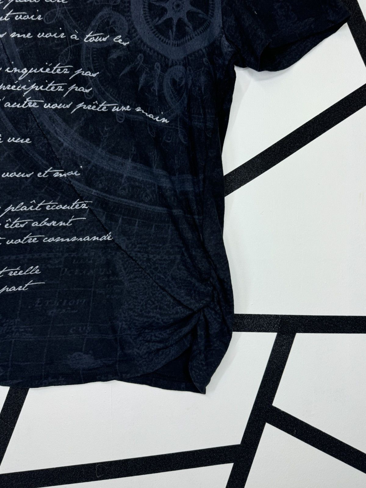 If Six Was Nine In the Attic Homme Japan Words Story Poem Tee Size US XS / EU 42 / 0 - 6 Thumbnail