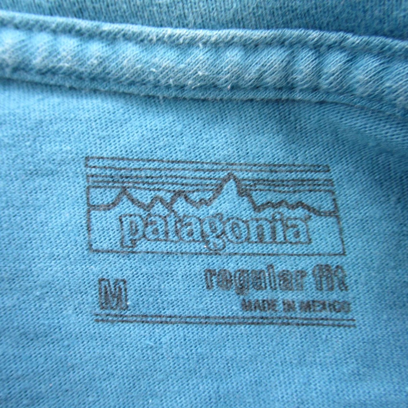 Patagonia Patagonia Shirt Mens Medium Blue Short Sleeve Outdoors Crew Neck Casual Size US M / EU 48-50 / 2 - 4 Thumbnail