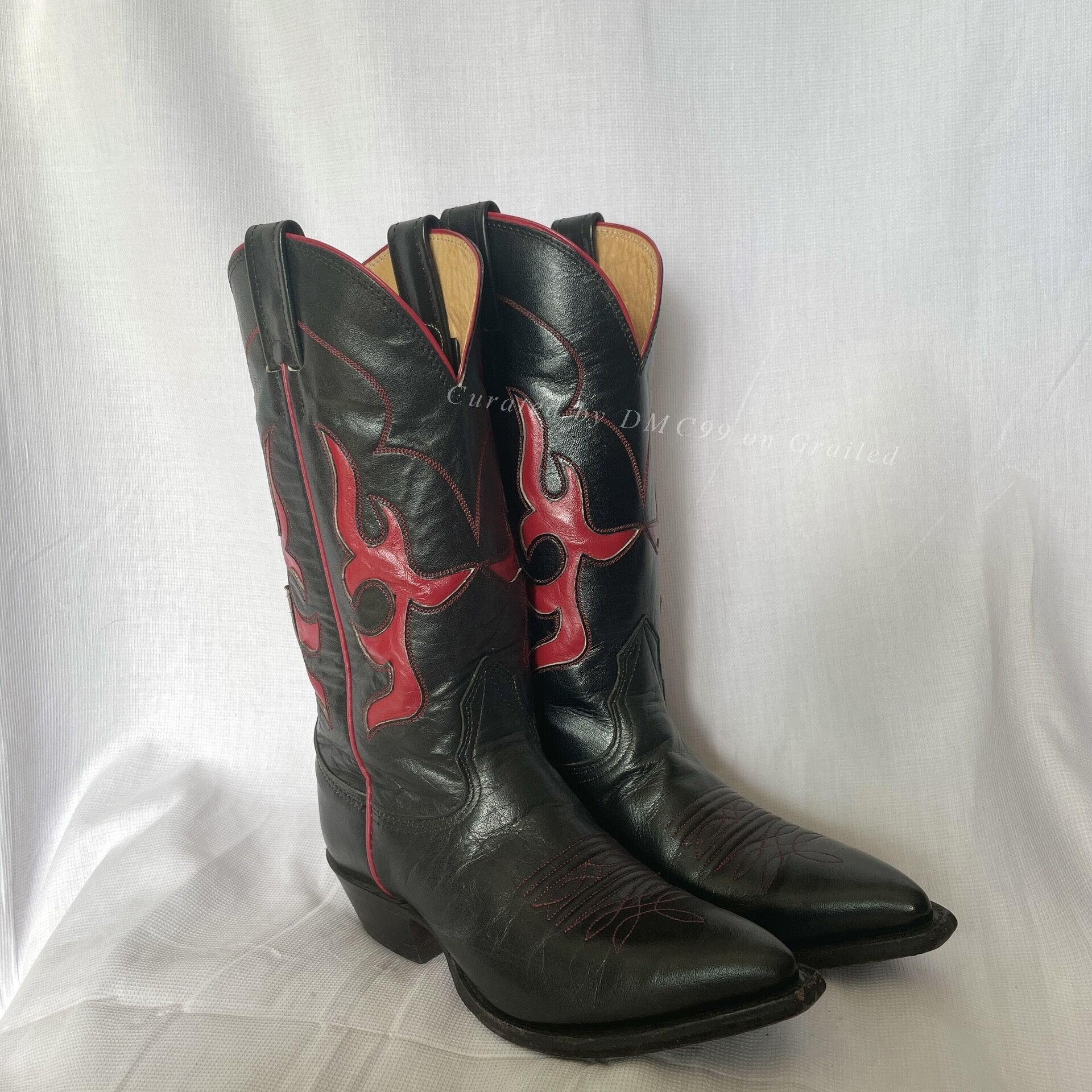 Nocona Nocona Vintage Western Cowboy Boots Size US 5.5 / IT 35.5 - 1 Thumbnail