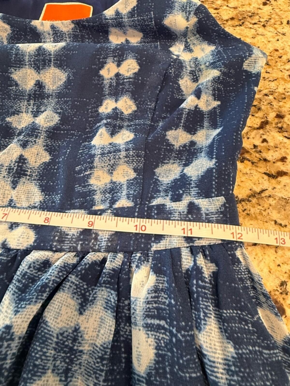Other ModCloth blue white tie dye polka dot sleeveless dress XXS Size XXS / US 00 / IT 34 - 11 Thumbnail