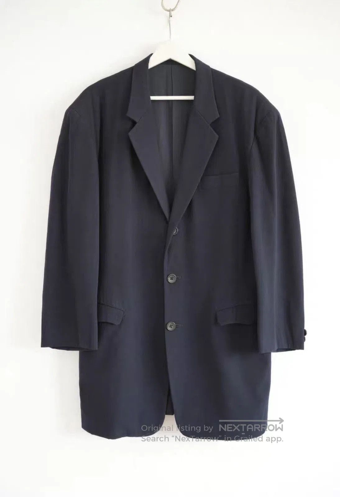 Yohji Yamamoto Black Single. Size US M / EU 48-50 / 2 - 1 Thumbnail