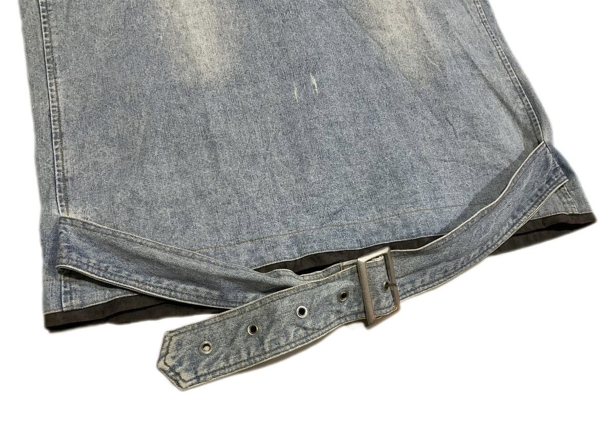 Hysteric Glamour × Japanese Brand × Seditionaries 🔥Sick Y2K In The Attic Punk Denim Vest Zipper Distressed Size US M / EU 48-50 / 2 - 10 Thumbnail