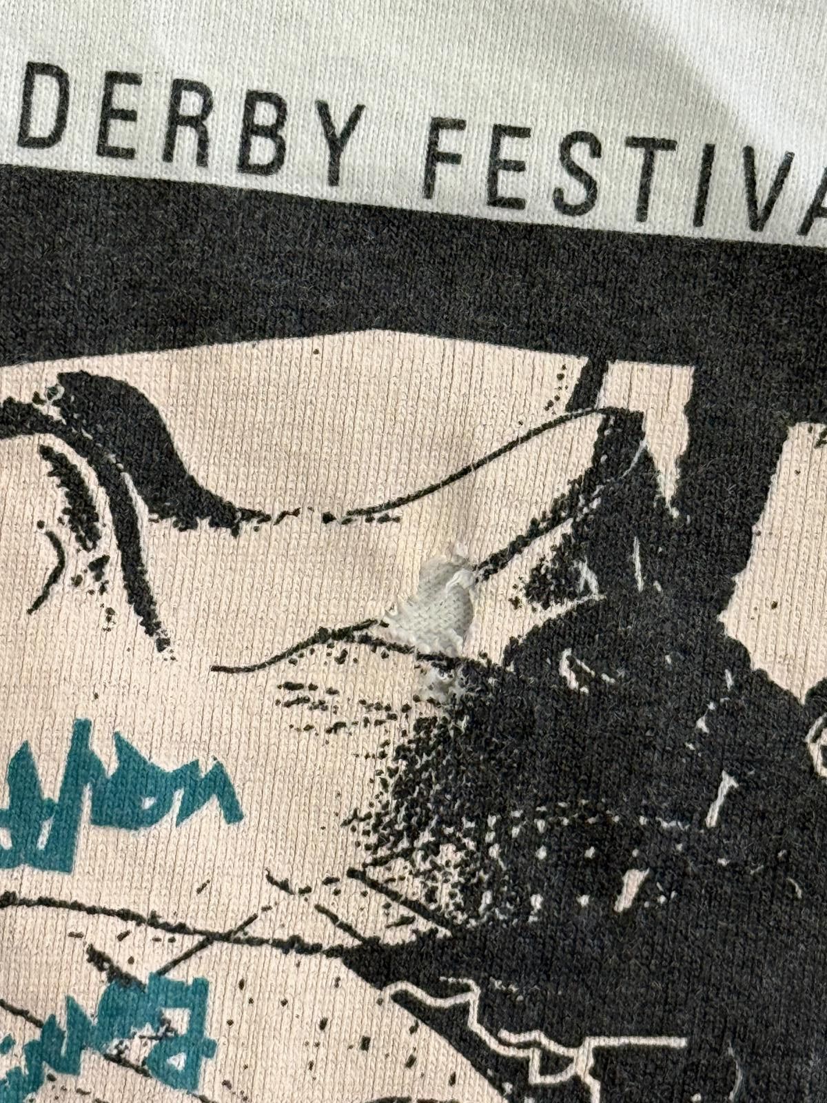 Fruit Of The Loom Vintage Kentucky Derby Festival T-shirt Mini Marathon 1993 M Size US M / EU 48-50 / 2 - 4 Thumbnail