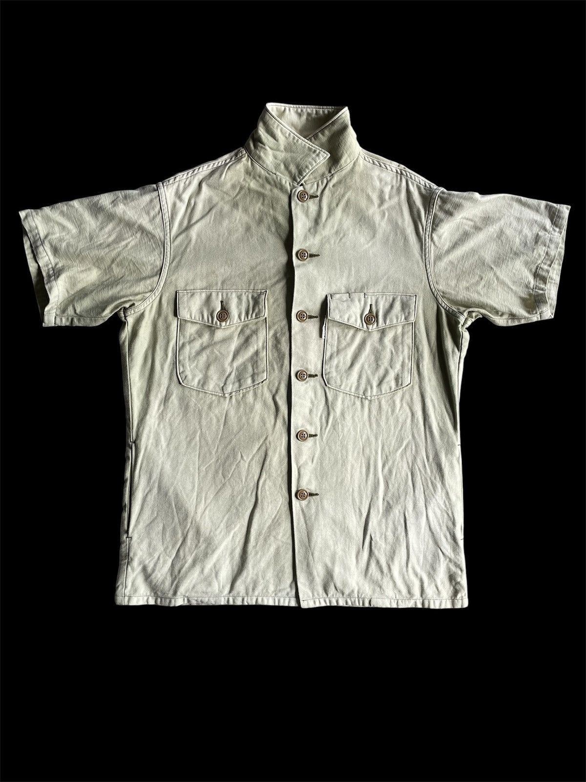 HOLLYWOOD RANCH MARKET HR.Market Mulitpocket Faded Button Up Shirt Size US M / EU 48-50 / 2 - 1 Thumbnail