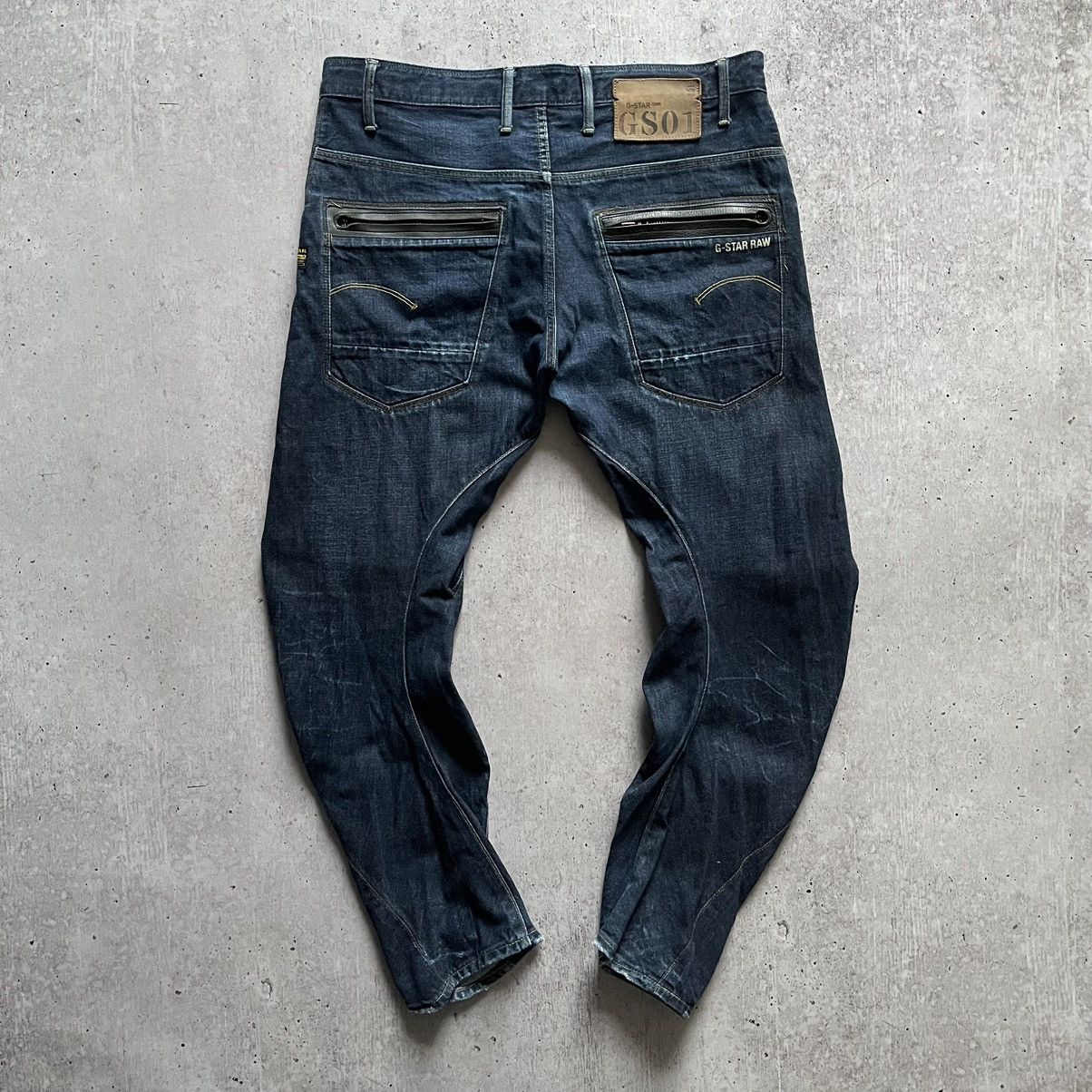 G-Star Gstar raw Riley loose tapered jeans Size US 38 / EU 54 - 6 Thumbnail