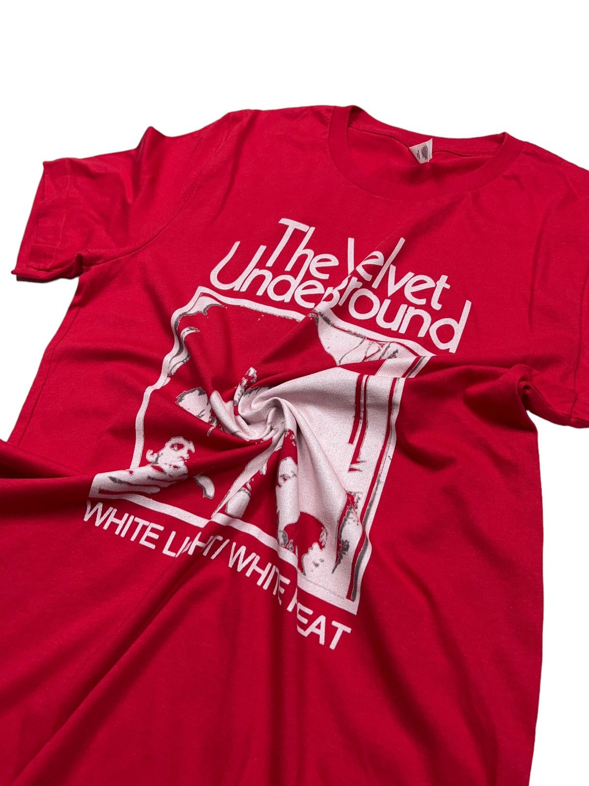 Band Tees Vintage The Velvet Underground White Light/ White Heat Shirt Size US M / EU 48-50 / 2 - 6 Thumbnail