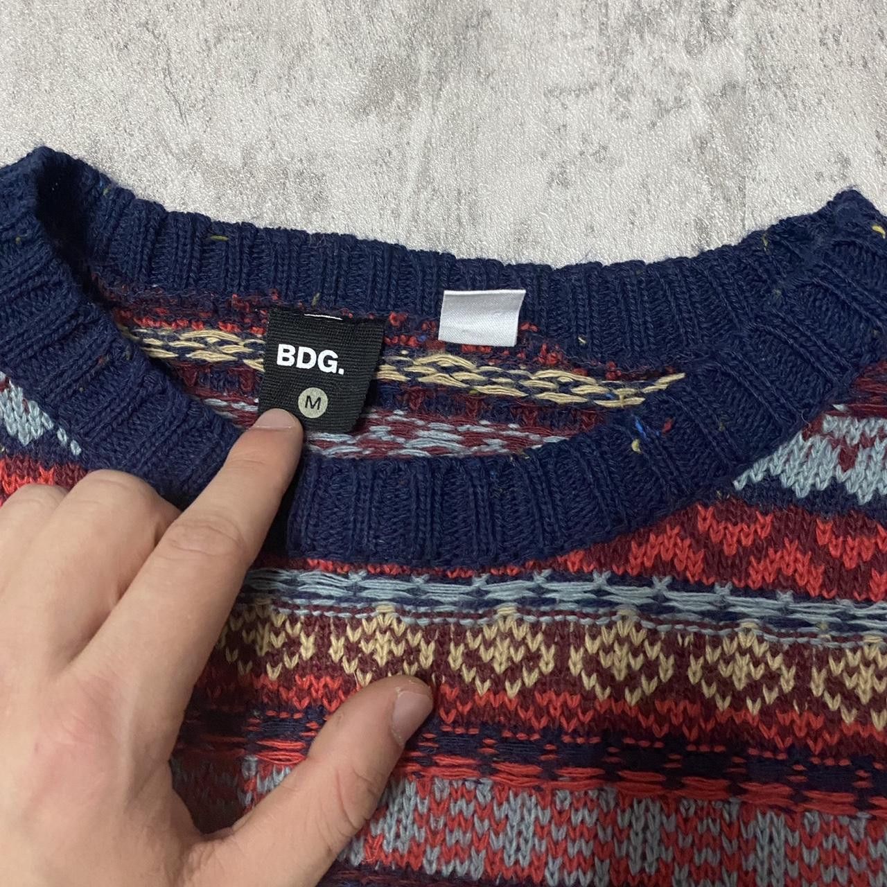 Other Red and blue striped knit sweater #striped Size US M / EU 48-50 / 2 - 3 Thumbnail