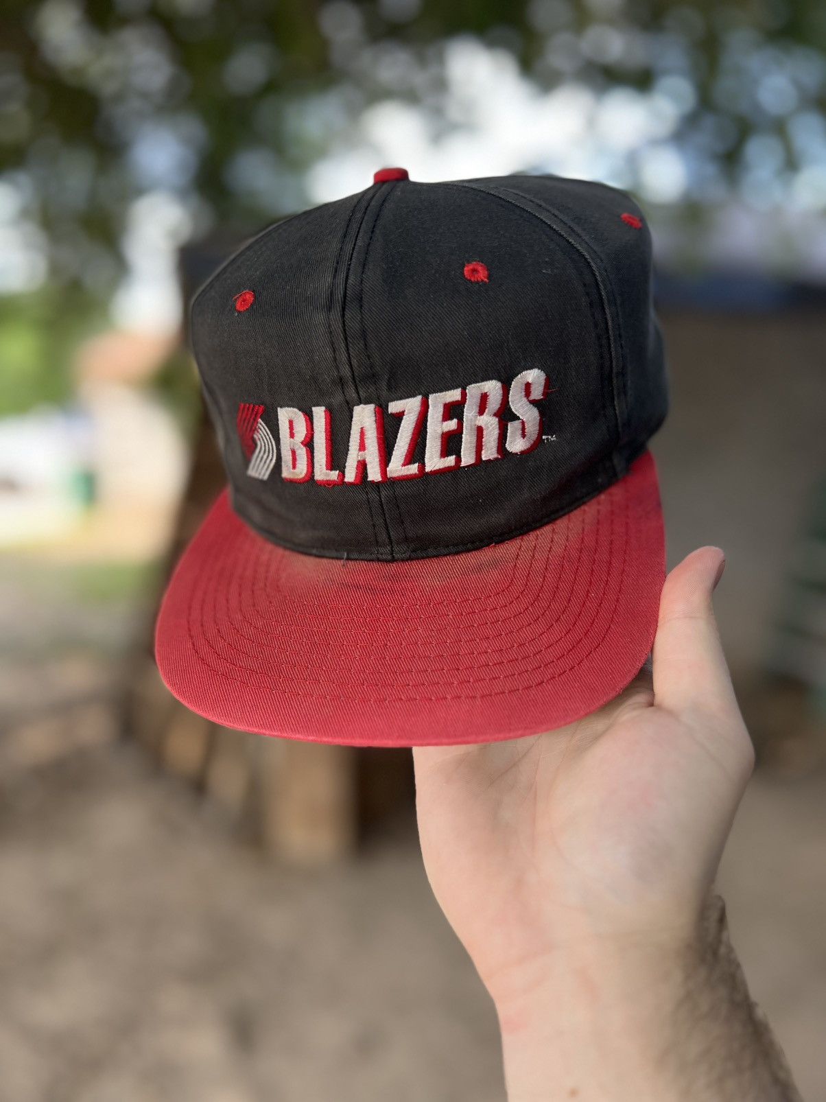 Sports Specialties × Vintage Vintage 90’s NBA Portland Trailblazers SnapBack Hat Size ONE SIZE - 1 Thumbnail