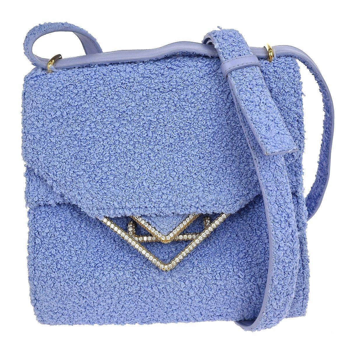 Bottega Veneta Bottega Veneta Clip Flap Bag Boucle with Crystals Size ONE SIZE - 1 Thumbnail