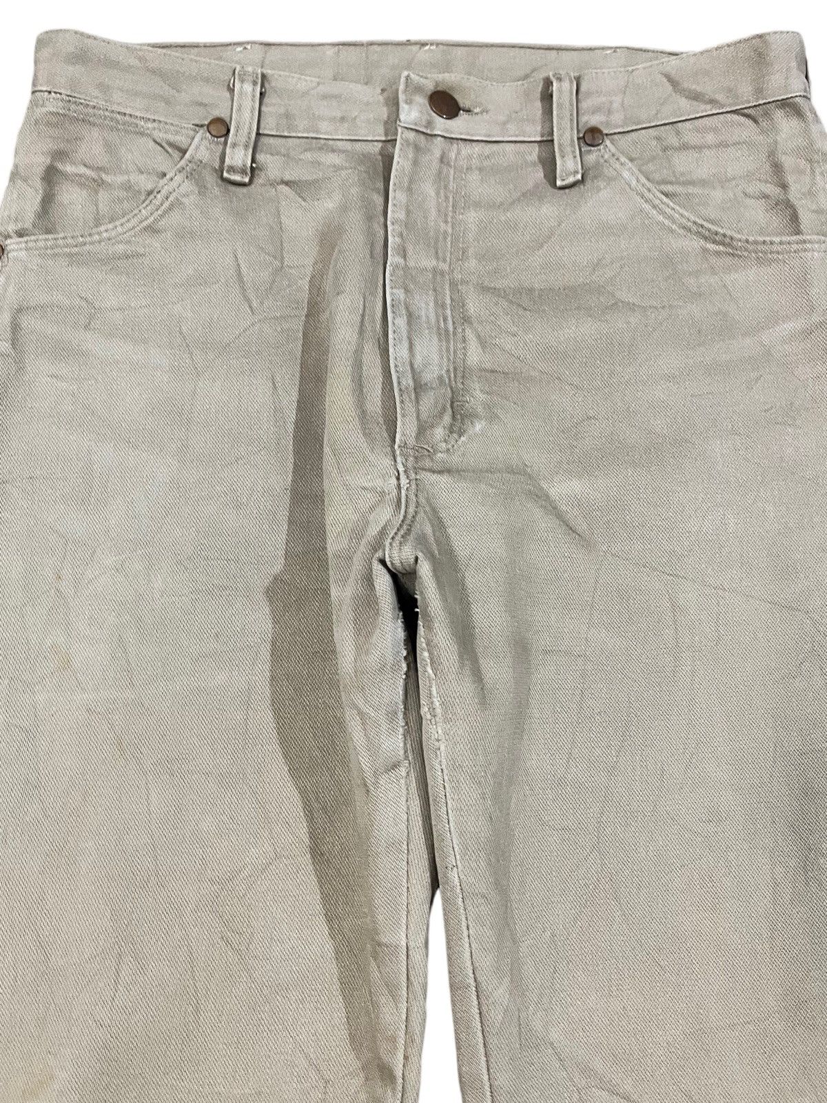 Wrangler × Yasuyuki Ishii Vintage Wrangle khaki Baggy Denim Size US 32 / EU 48 - 2 Thumbnail