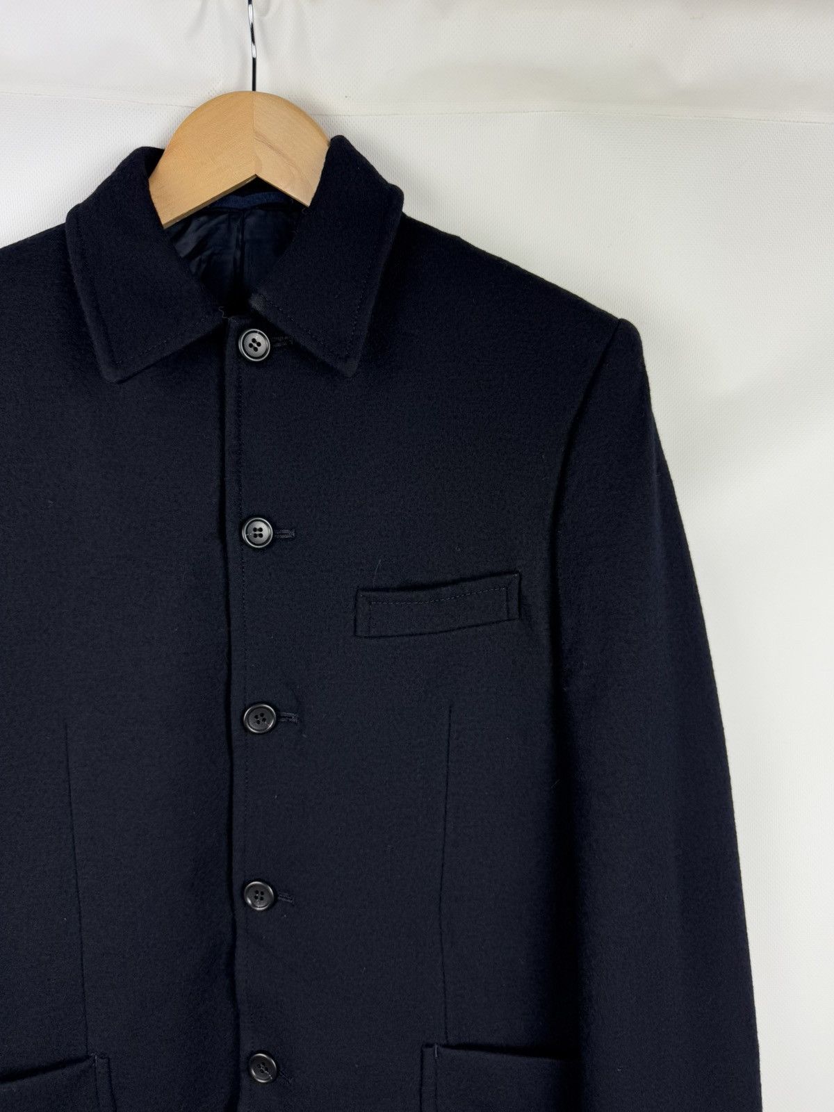 Comme Ca Ism × Japanese Brand Comme Ca Boys By Five Foxes men’s Wool Jacket Coat Short Size US S / EU 44-46 / 1 - 5 Thumbnail