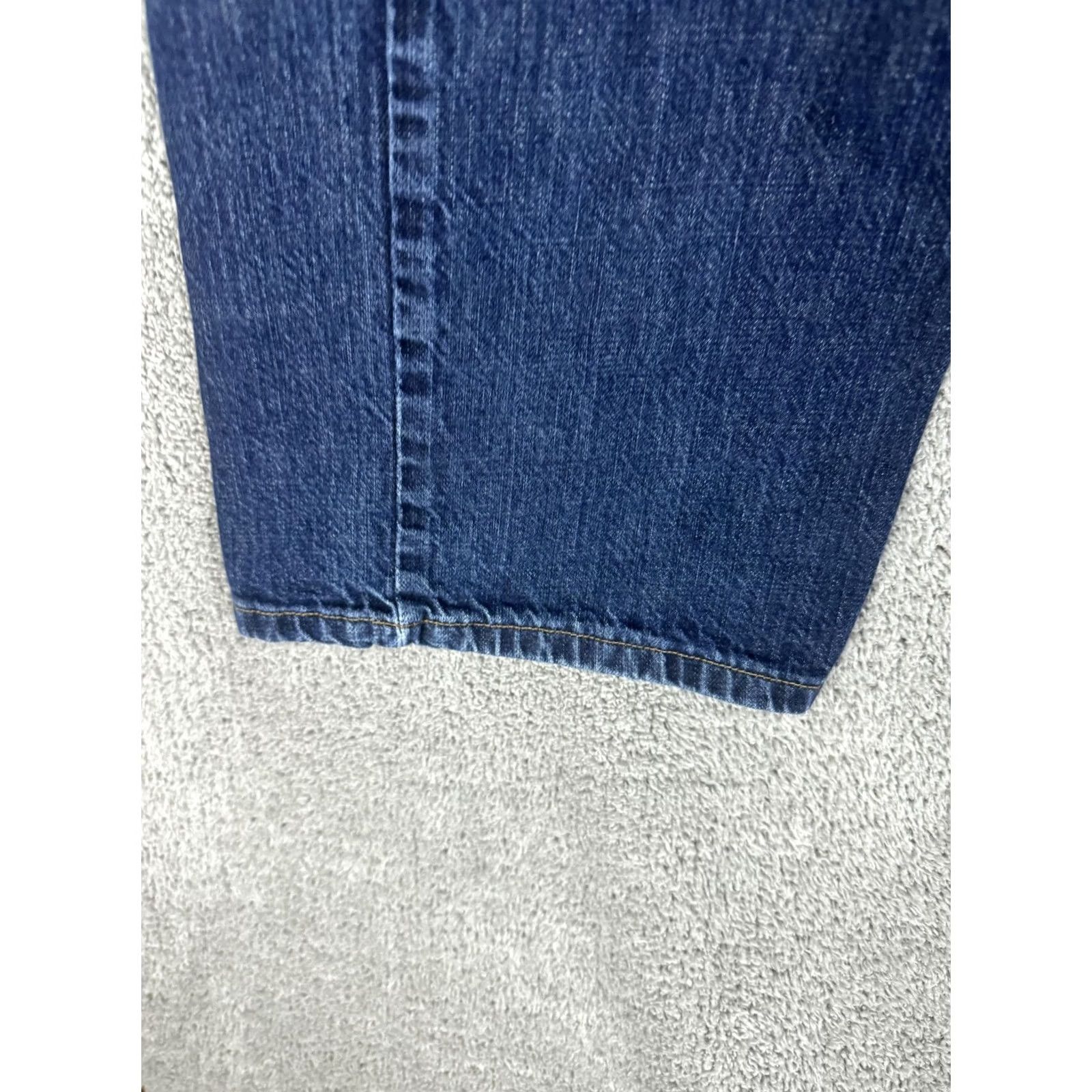 Orvis Orvis Jeans Mens 40x30 Blue American Denim Made In USA 100% Cotton Straight Leg Size US 40 / EU 56 - 6 Thumbnail