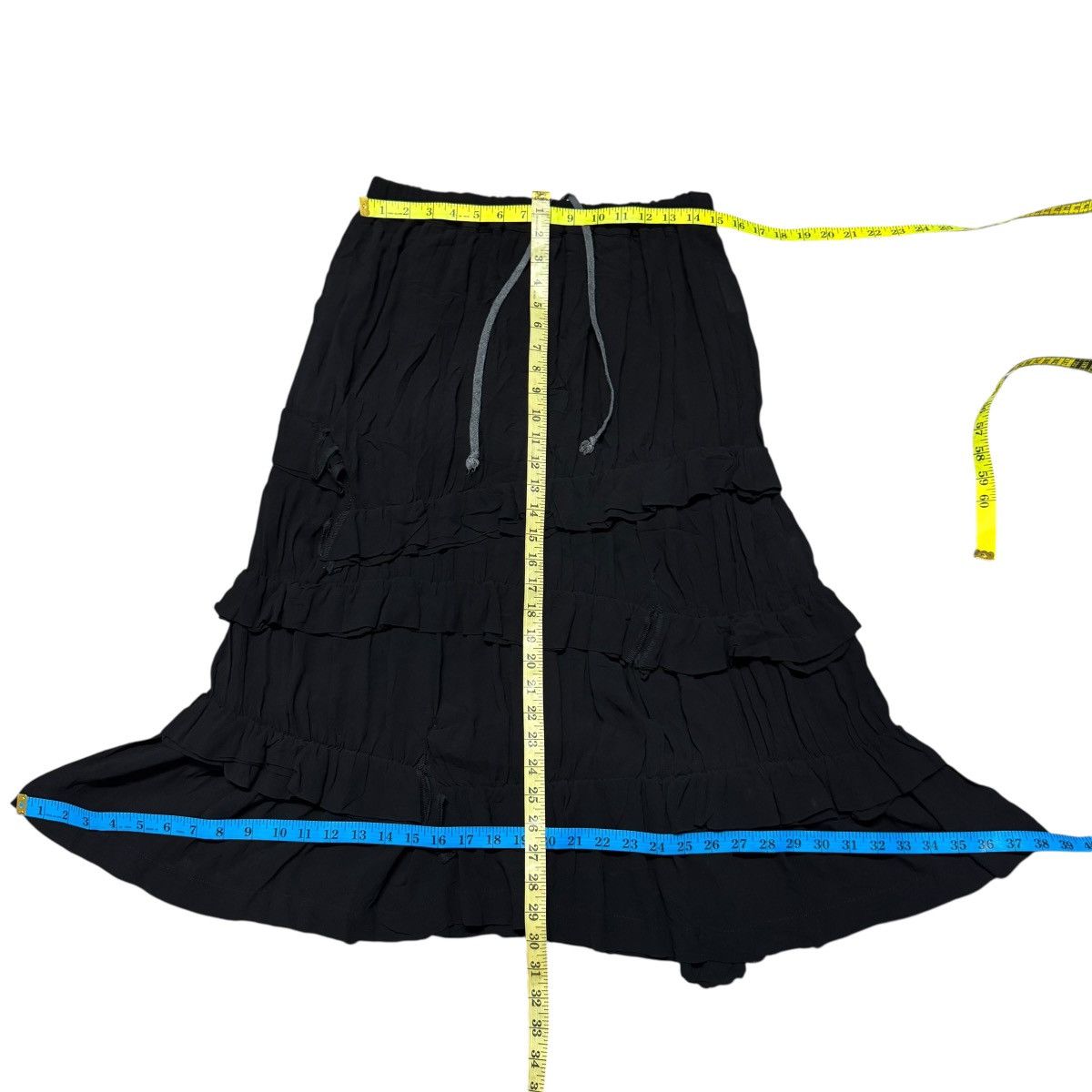 Comme des Garcons AD2011 Comme Des Garcons Deconstructed Ruffle Skirt Size 30" / US 8 / IT 44 - 13 Thumbnail
