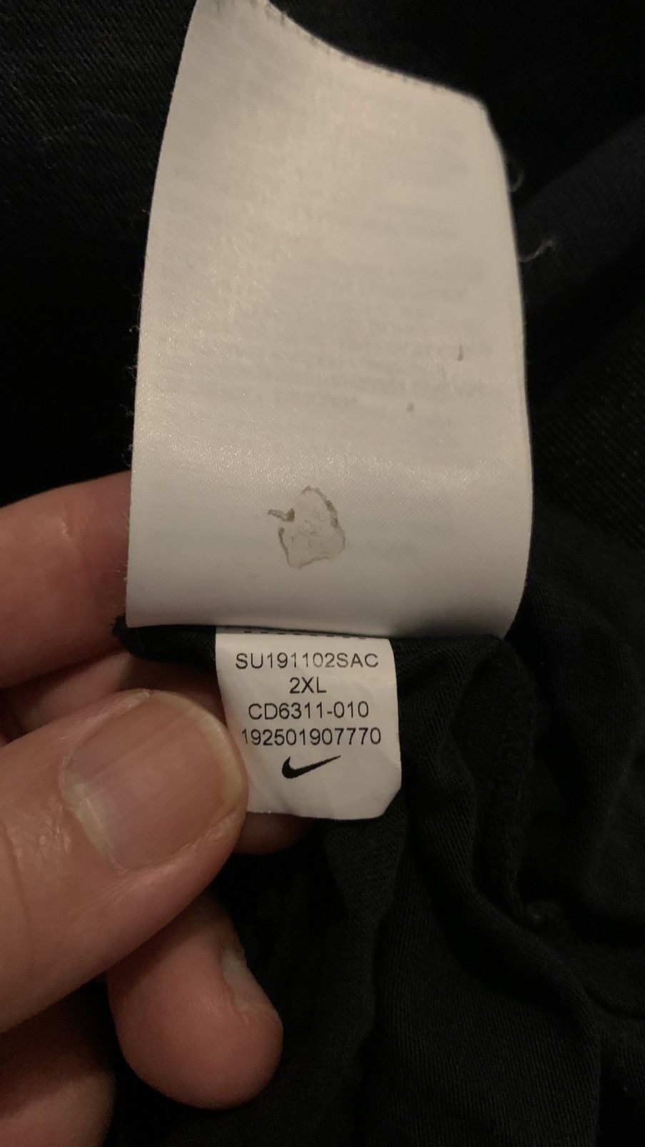 Nike × Sacai Rare Nike x Sacai reconstructed tee Size US XL / EU 56 / 4 - 10 Thumbnail