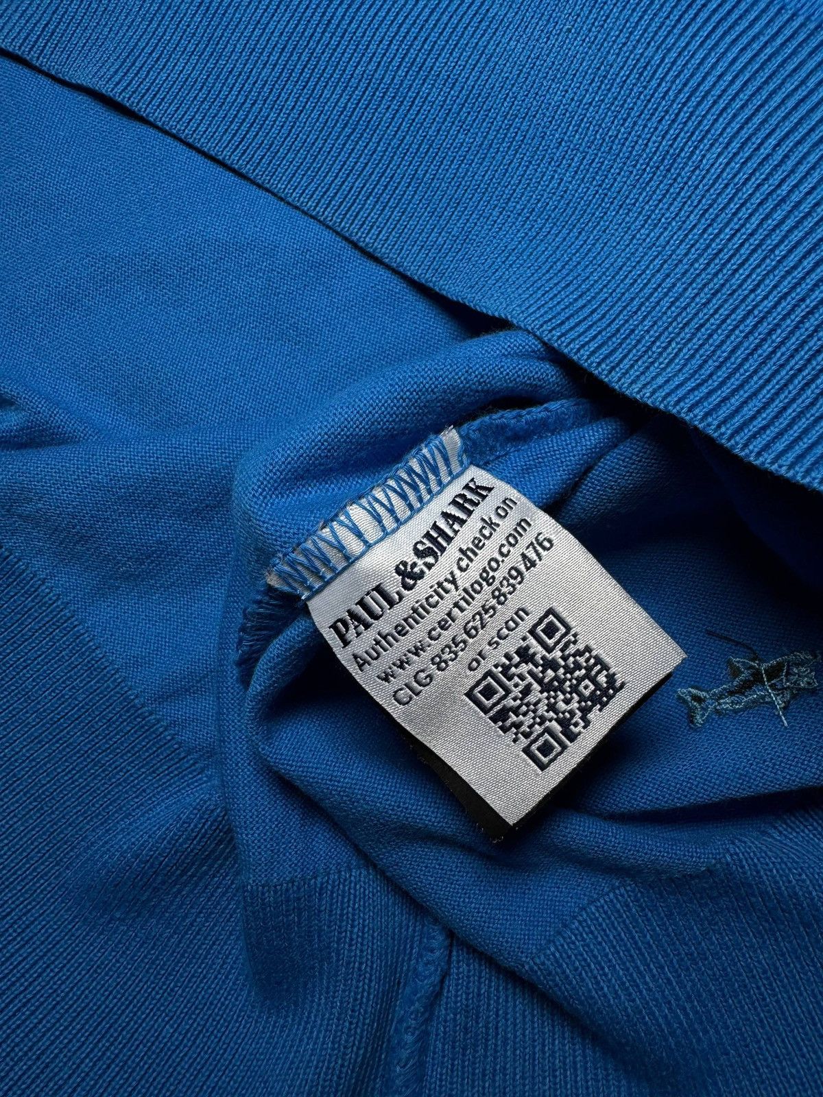 Paul & Shark Men's premium blue sweater Paul & Shark, size L Size US L / EU 52-54 / 3 - 13 Thumbnail